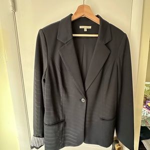 41 Hawthorne - Navy Blue Blazer, Size L